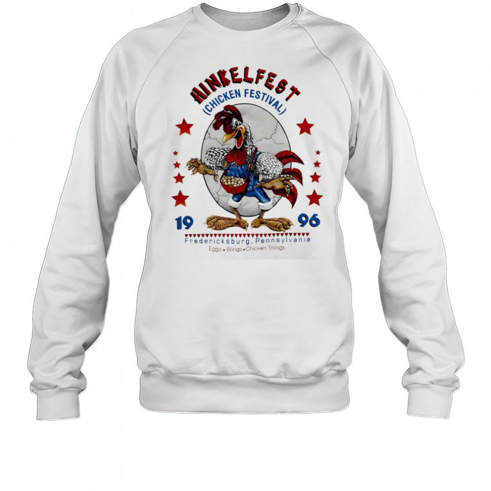 Hinkelfest Chicken Festival 1996 Animal Pullover shirt Sweatshirt
