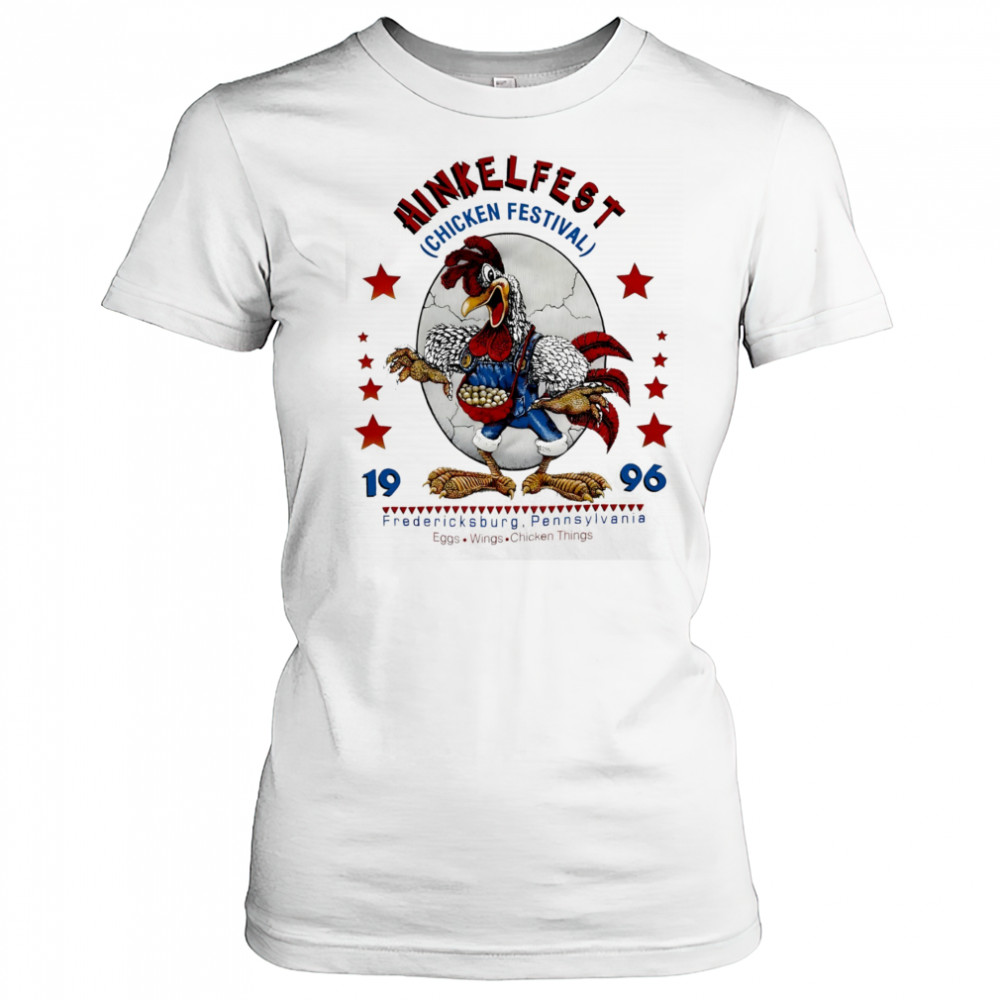 Hinkelfest Chicken Festival 1996 Animal Pullover shirt Women's T-shirt