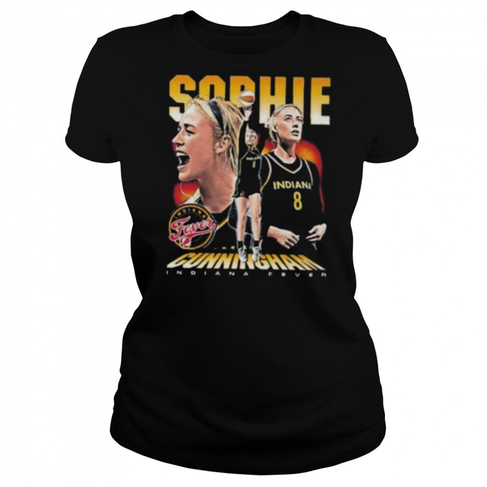 Indiana Fever Sophie Cunninghamel Vintage Graphic T shirt Women's T-shirt