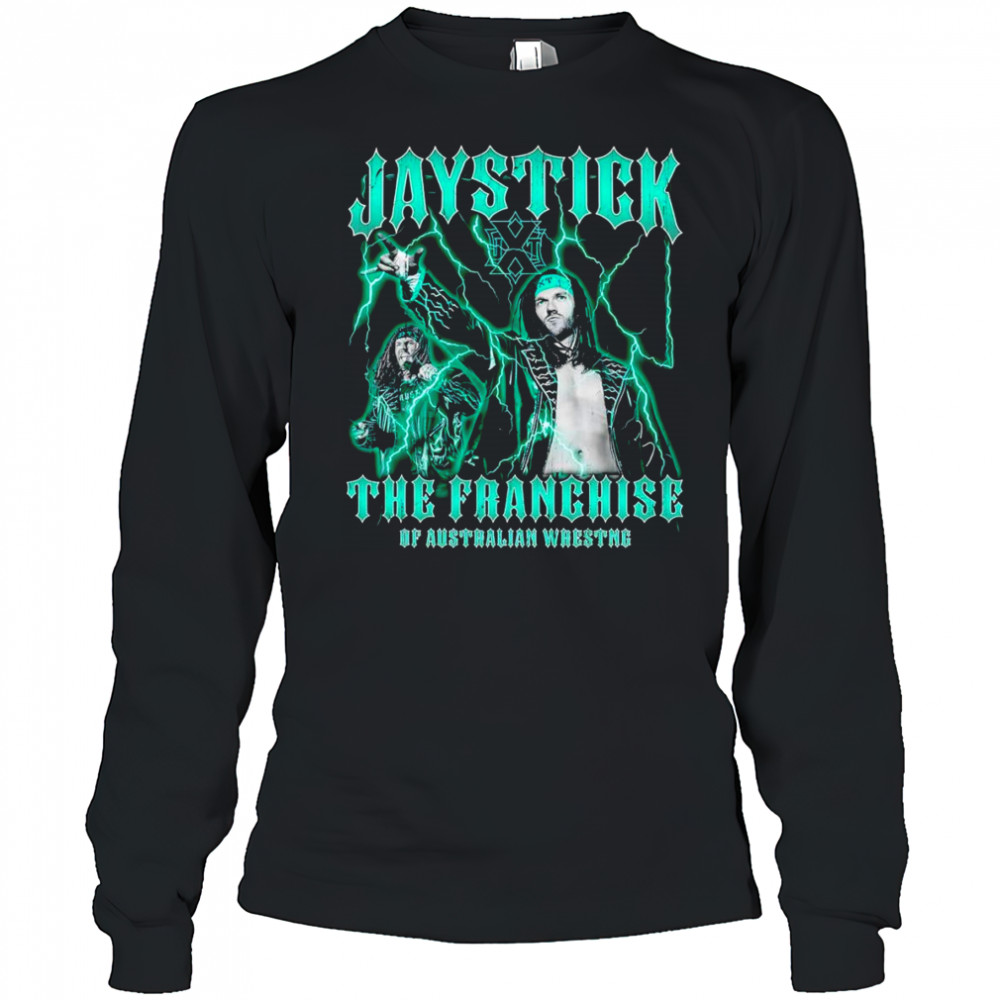Jaystick the franchise of Australian wrestng shirt Long Sleeved