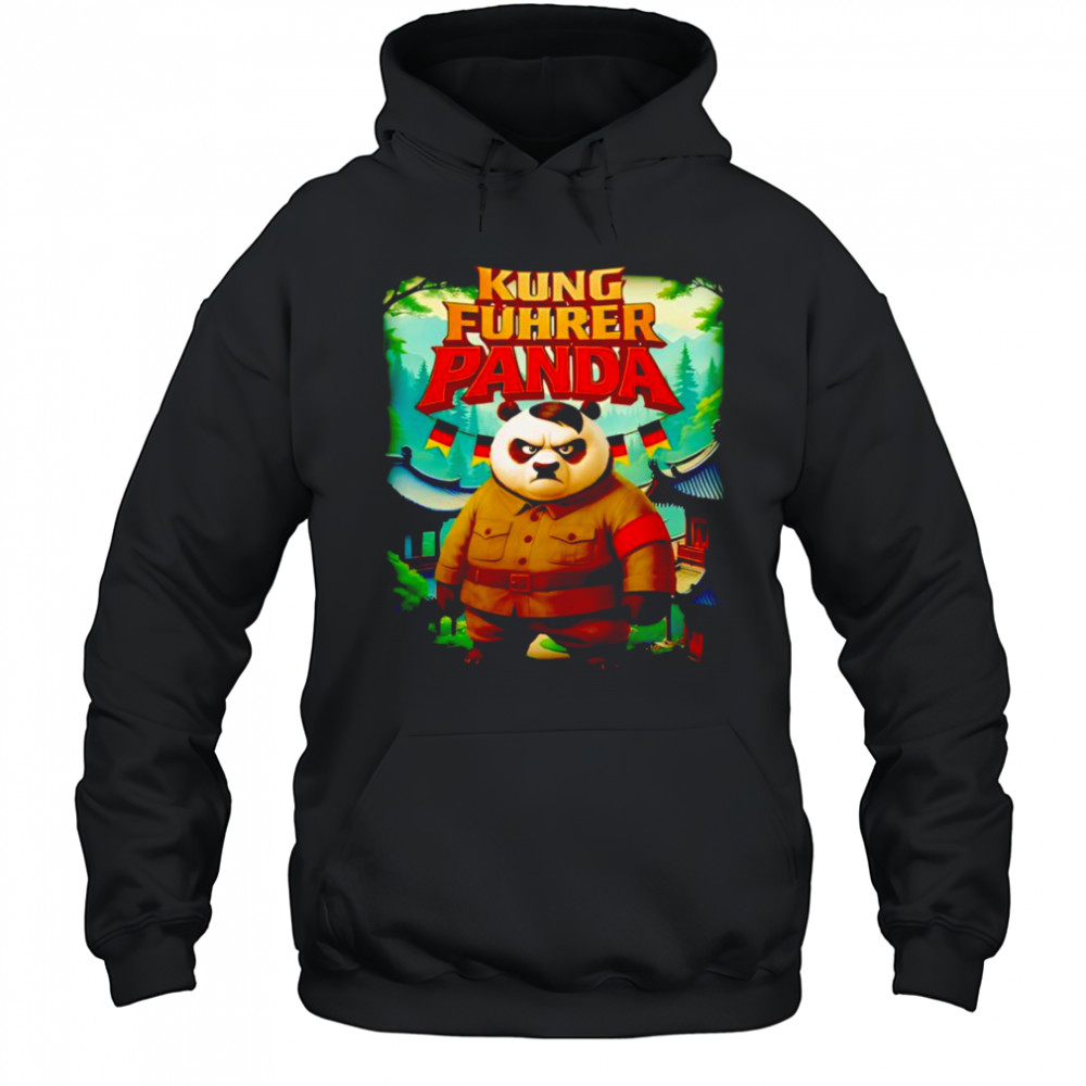 Kung Fuhrer Panda funny shirt Hoodie