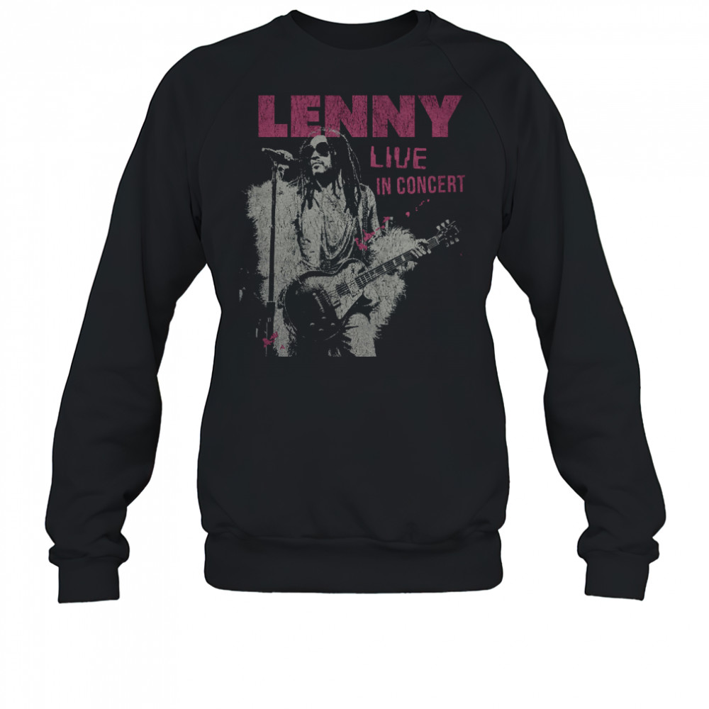Lenny Kravitz With Guitar Live In Concert T shirt Sweatshirt