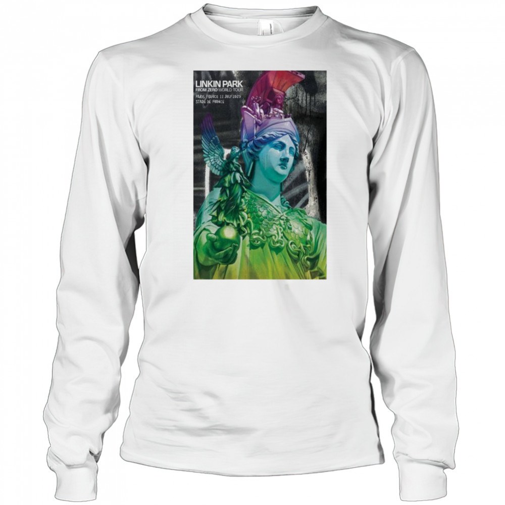 Linkin Park Paris France 11 July 2025 Poster shirt Long Sleeved