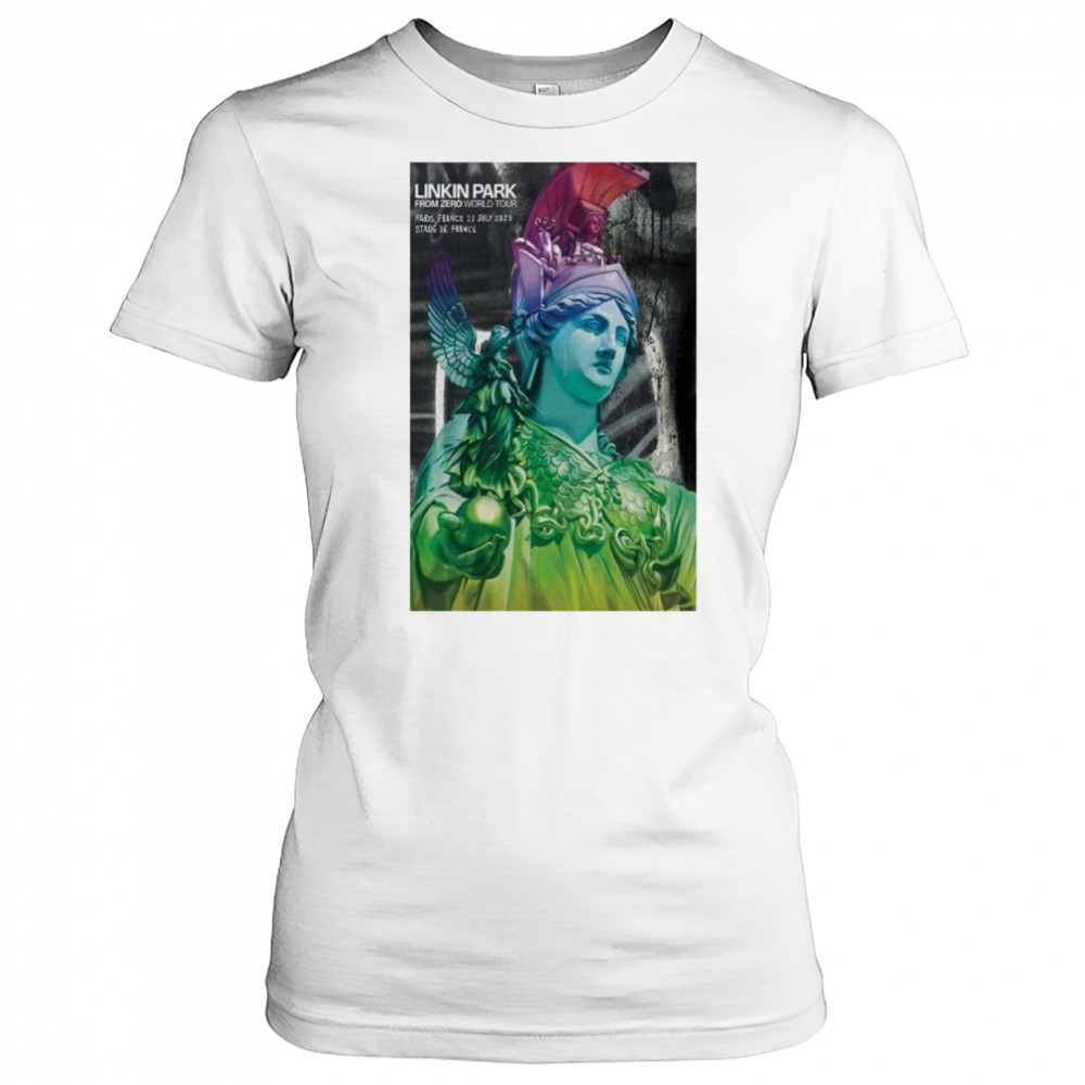 Linkin Park Paris France 11 July 2025 Poster shirt Women's T-shirt