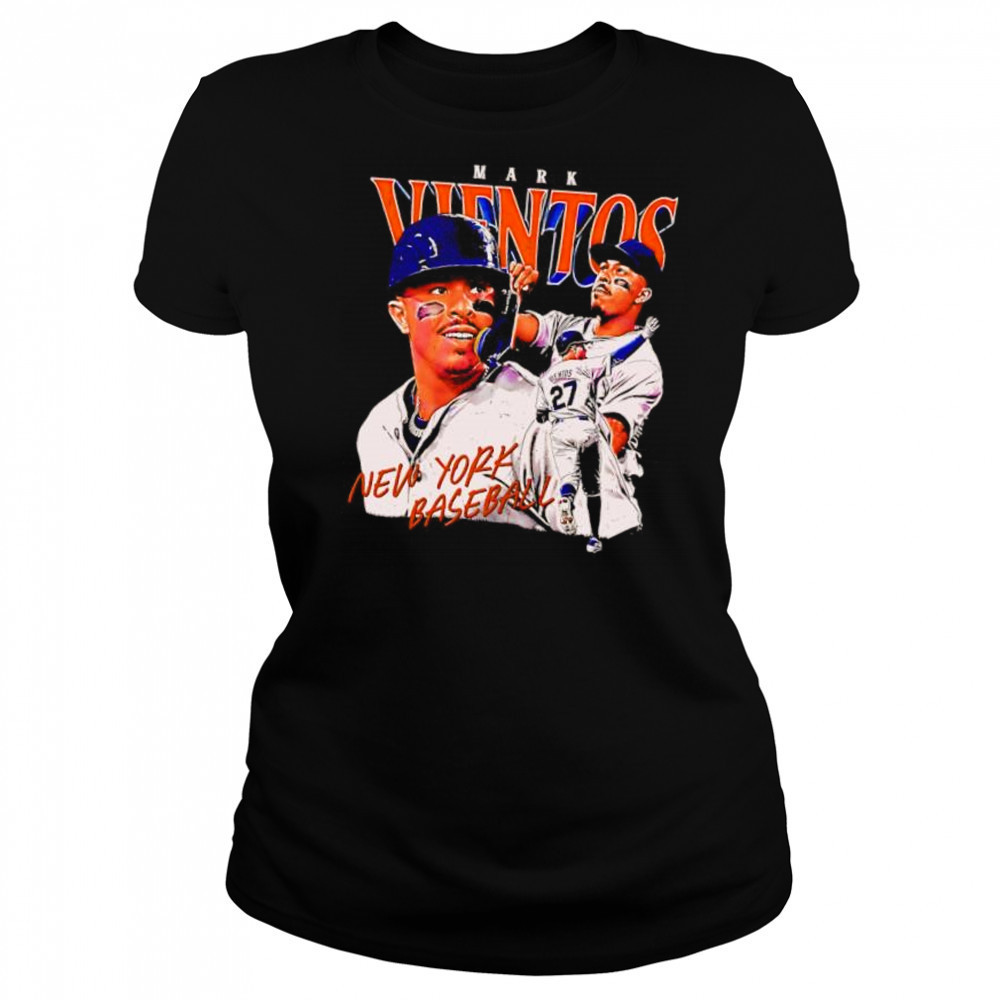 Mark Vientos New York Baseball Vintage Portrait Art shirt Women's T-shirt