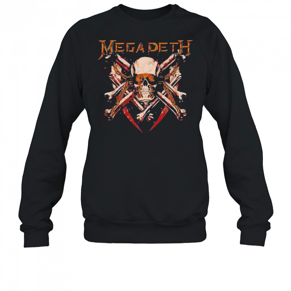 Megadeth 40th Anniversary Collection Killing Is My Business Two Sided Unisex T-Shirt Sweatshirt