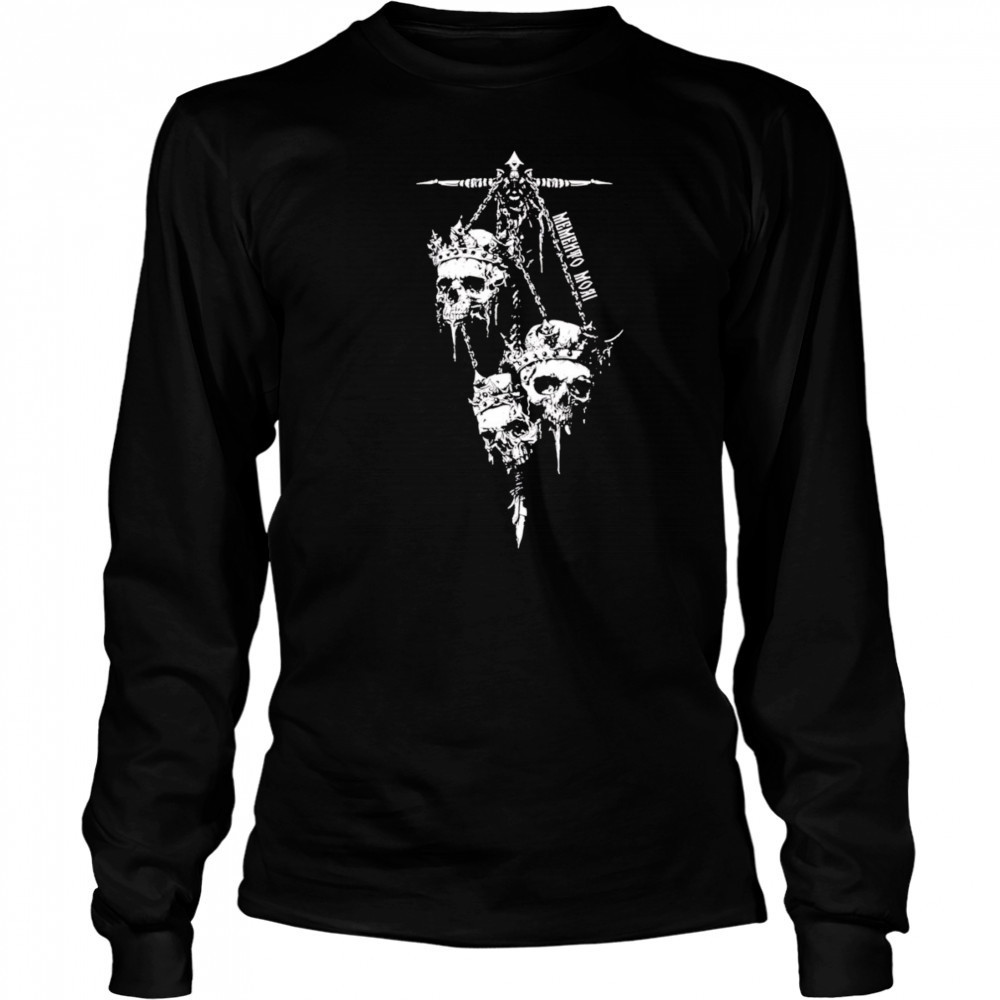 Memento Mori shirt Long Sleeved