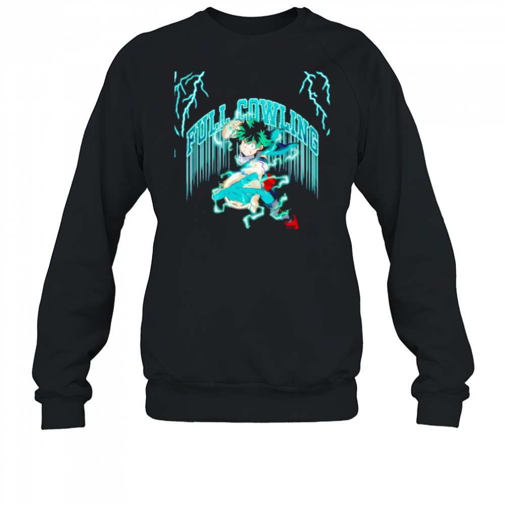 Midoriya Izuku Full Cowling My Hero Academia T shirt Sweatshirt