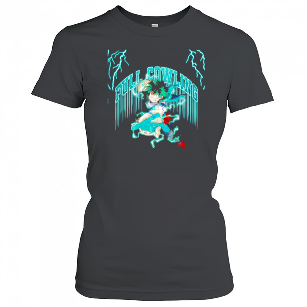 Midoriya Izuku Full Cowling My Hero Academia T shirt Women's T-shirt
