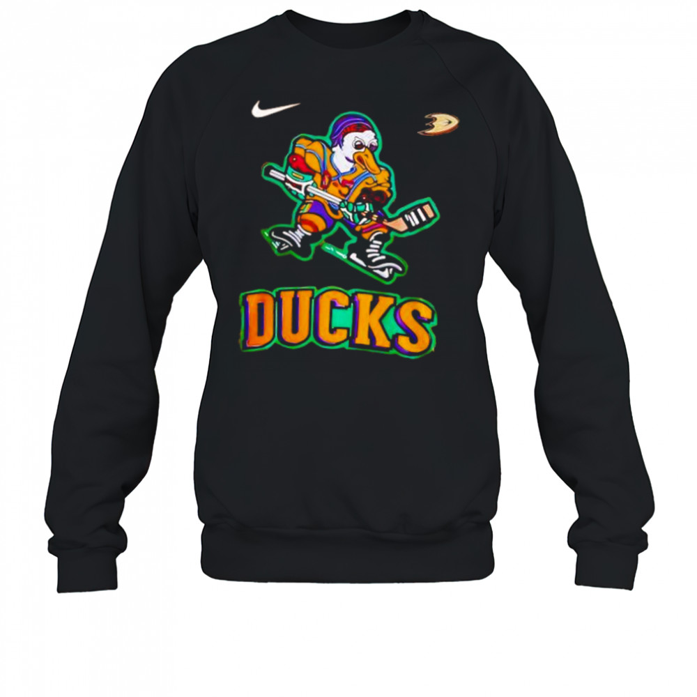 Mighty Ducks Retro Special Edition Orange mascot shirt Sweatshirt