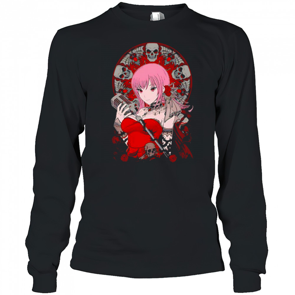 Mori Calliope Portrait of Death shirt Long Sleeved