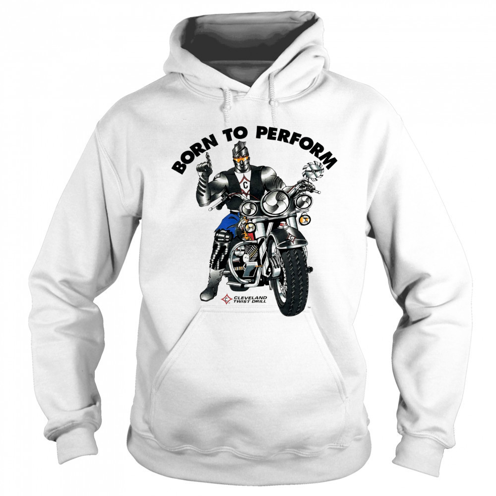 Motorcycle Flames Grunge Moto USA Born to Perform Cleveland Twist Drill shirt Sweatshirt