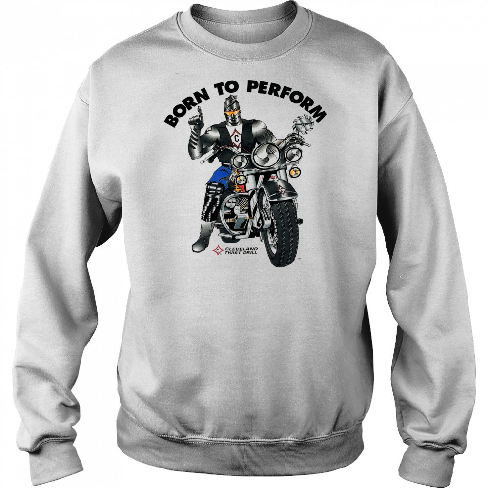 Motorcycle Flames Grunge Moto USA Born to Perform Cleveland Twist Drill shirt Hoodie