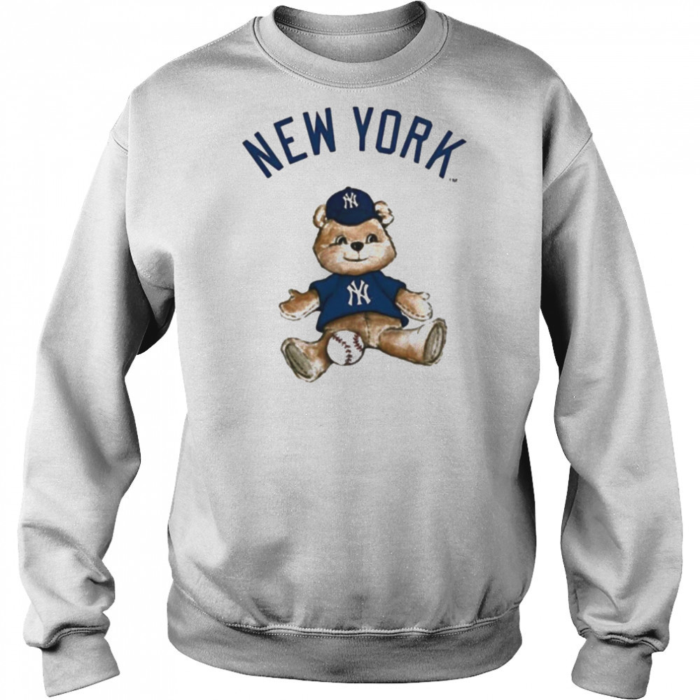 New York Yankees Baseball X Tiny Turnip Teddy Bear T shirt Hoodie