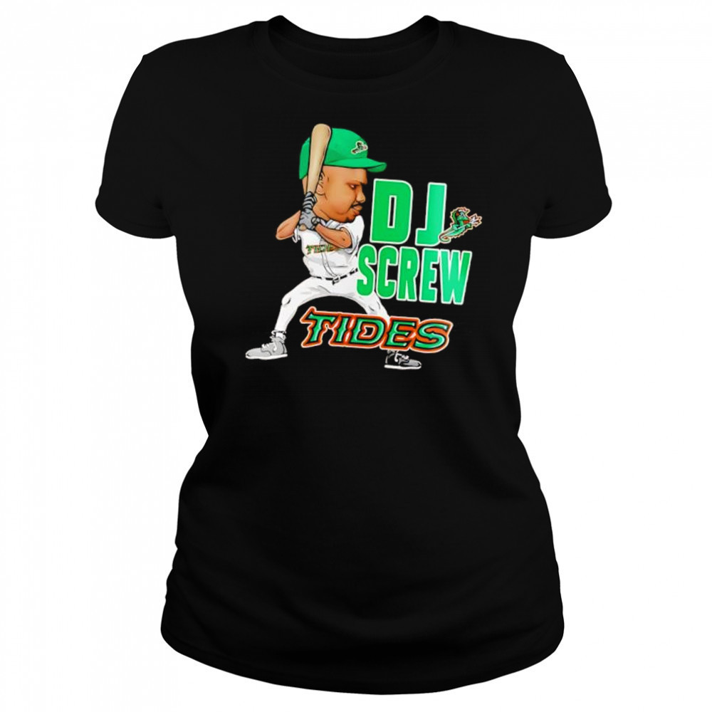 Norfolk Tides DJ Screw Special Baseball shirt Women's T-shirt