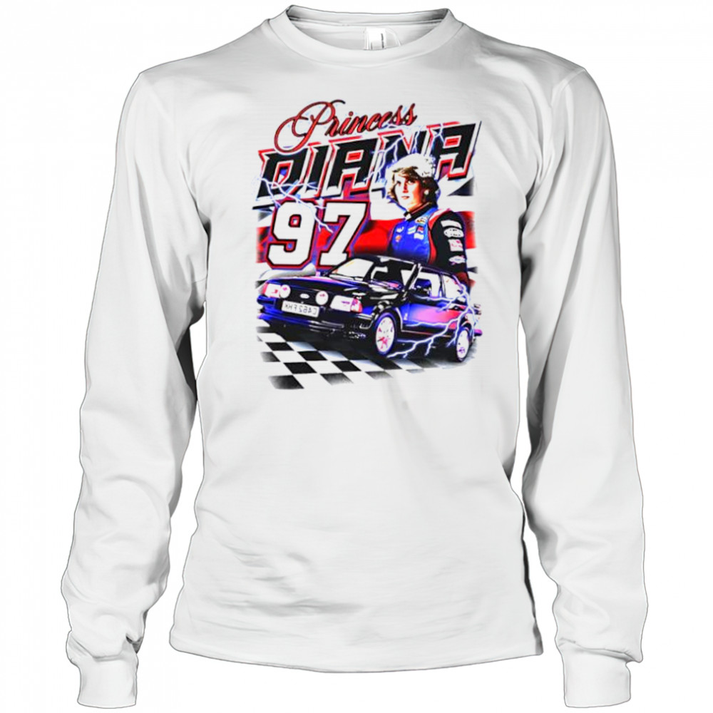 Notsafeforwear Store Merch Princess Diana Racing shirt Long Sleeved