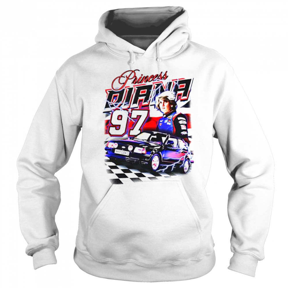 Notsafeforwear Store Merch Princess Diana Racing shirt Sweatshirt