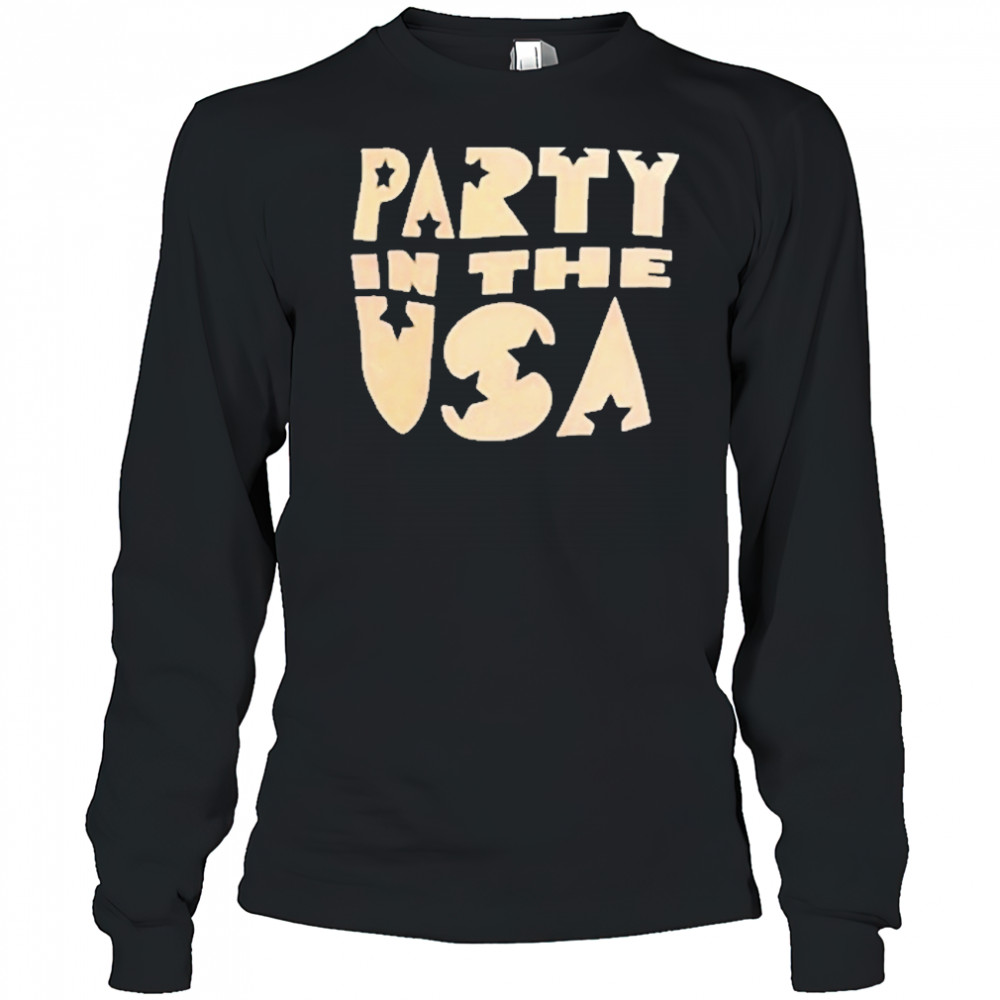 Party In The Usa T-Shirt Long Sleeved