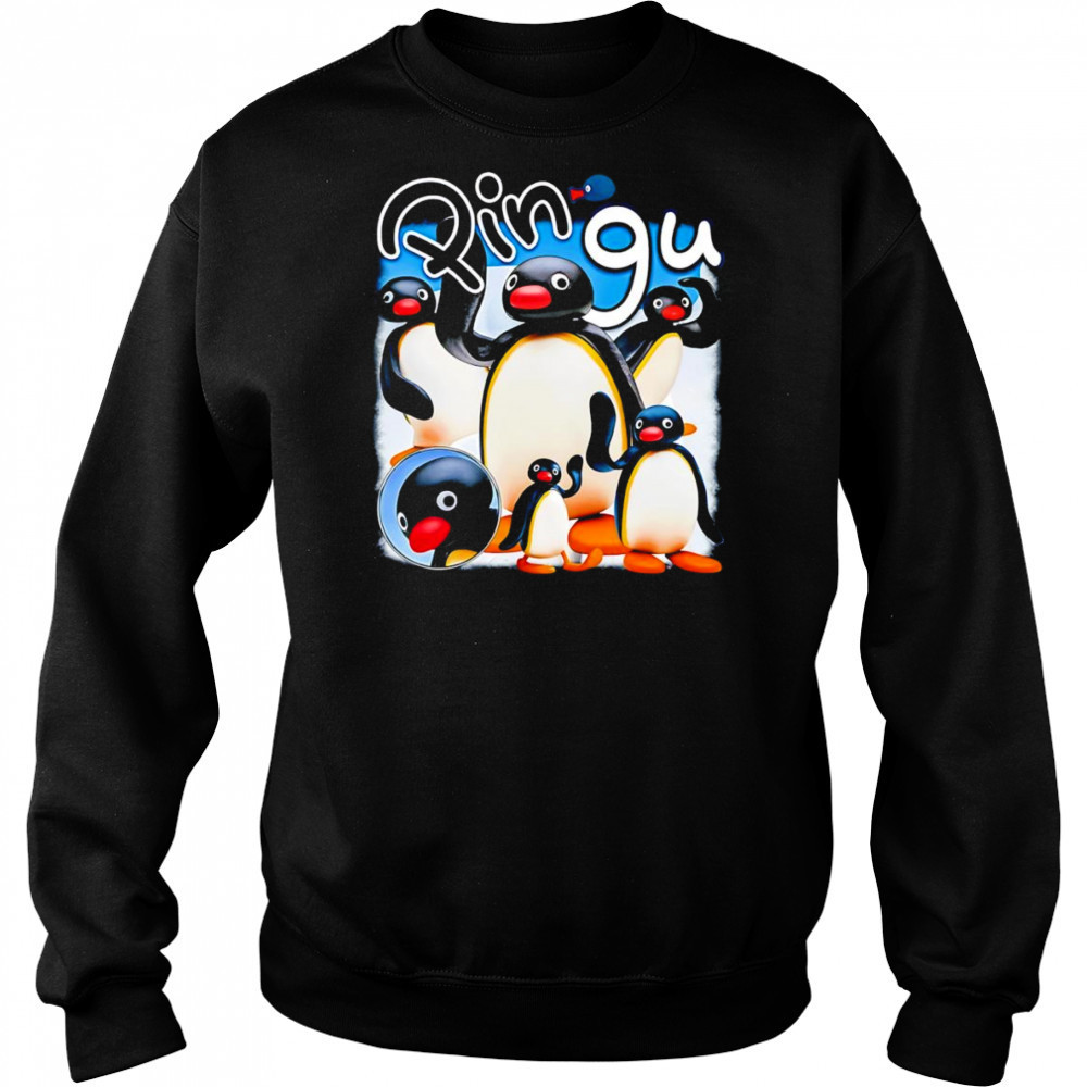 Pingu Pingi cartoon graphic shirt Hoodie