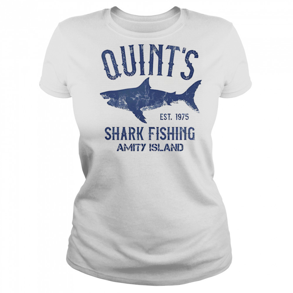 Quint’s shark fishing amity island shirt Women's T-shirt