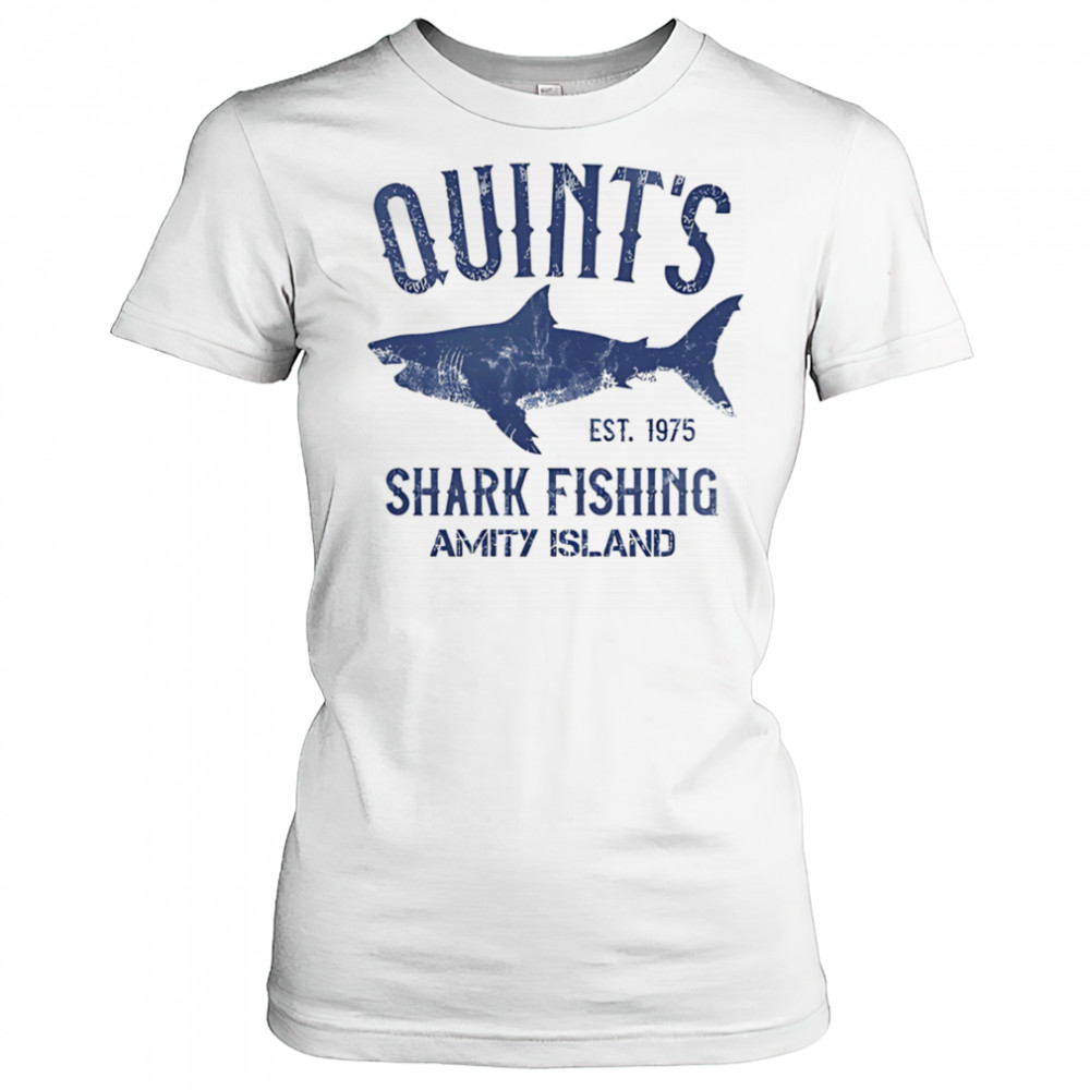 Quint’s shark fishing amity island shirt Women's T-shirt