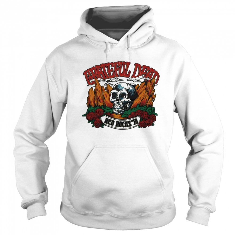 Red Rocks Grateful Dead Skull T-Shirt Sweatshirt