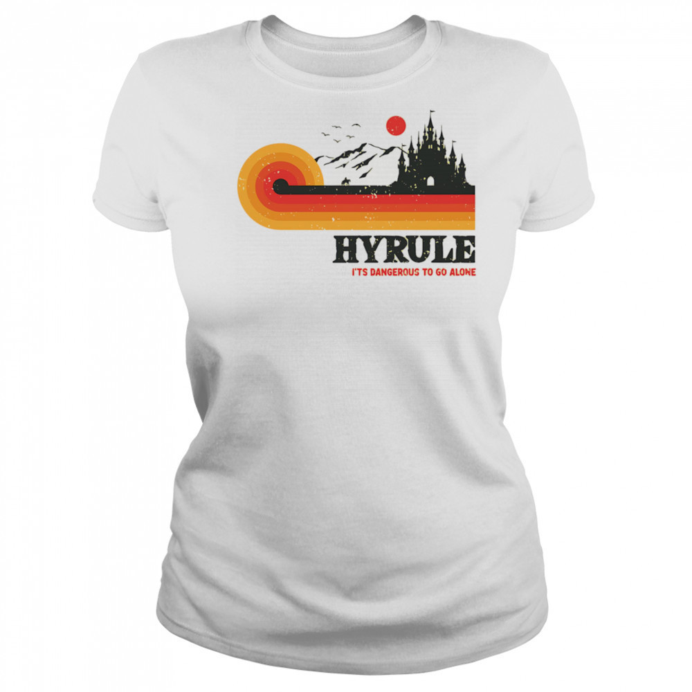 Retro Legend Hyrule it’s dangerous to go alone shirt Women's T-shirt