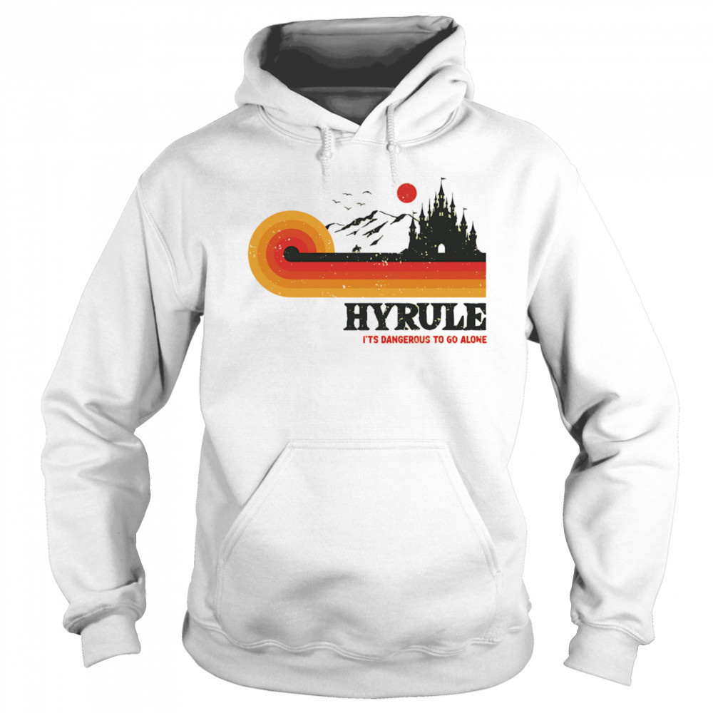 Retro Legend Hyrule it’s dangerous to go alone shirt Sweatshirt