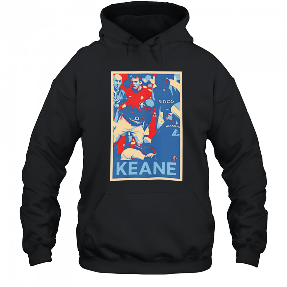Roy Keane Over Haaland shirt Hoodie