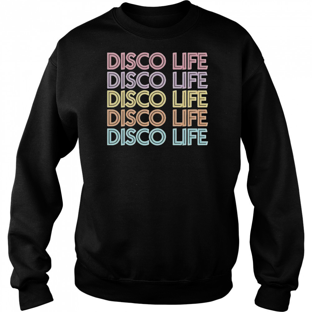 Say She She Disco Life Repeat T-Shirt Hoodie