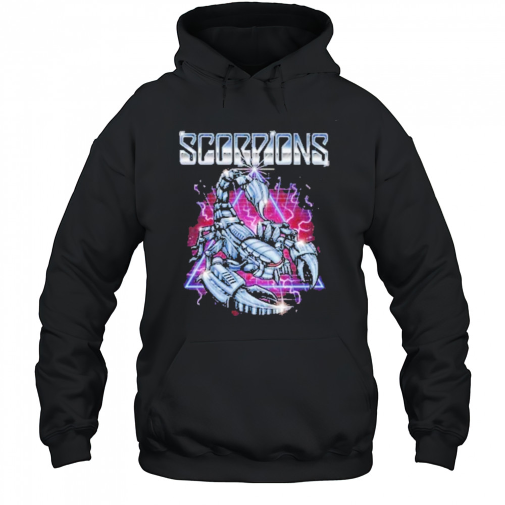 Scorpions European Tour 2025 Robotic T-Shirt Hoodie