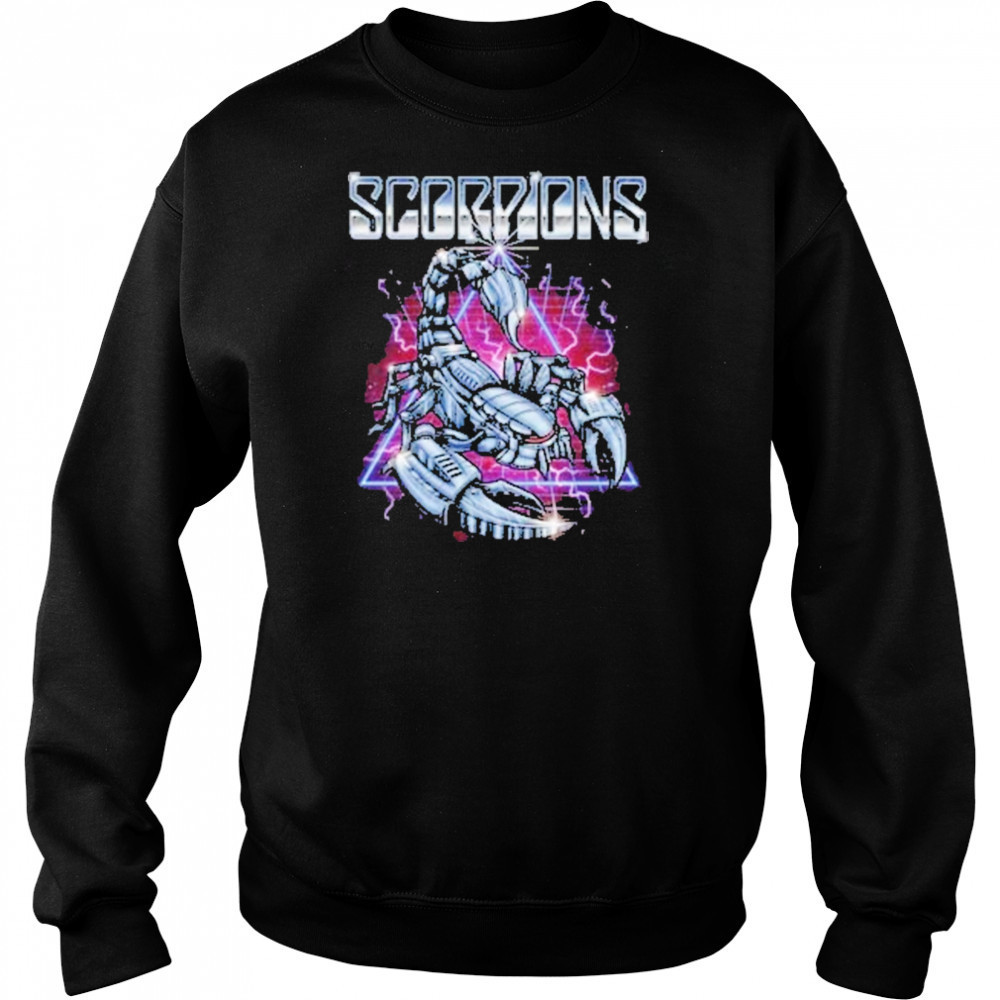 Scorpions European Tour 2025 Robotic T-Shirt Hoodie