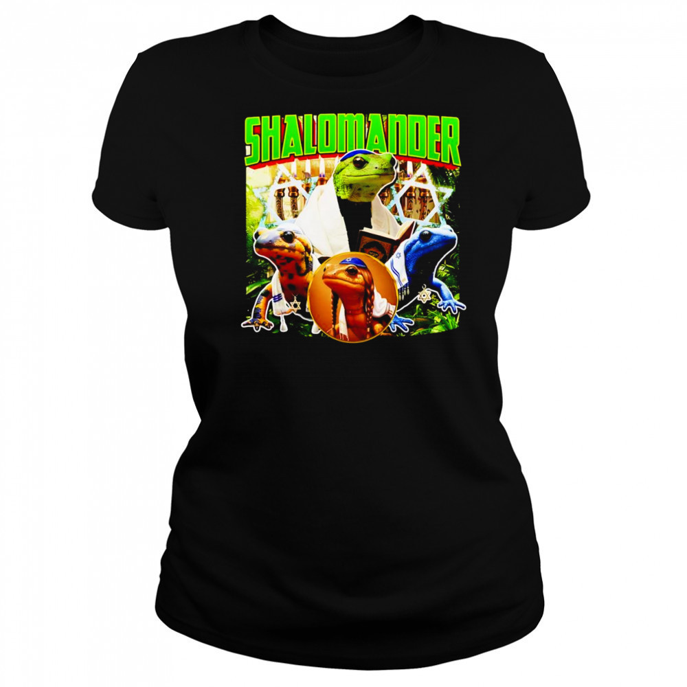 Shalomander Jewish Salamander graphic shirt Women's T-shirt