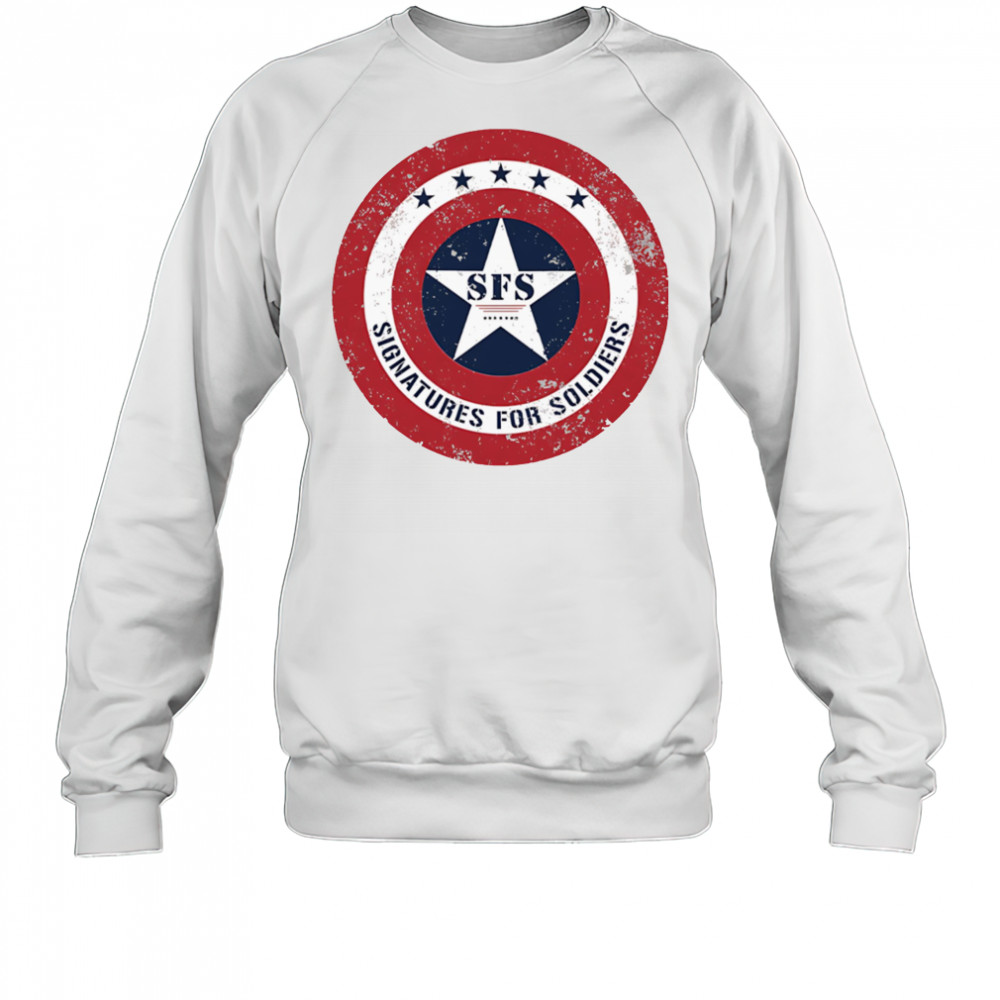 Signatures for Soldiers American Captain Star shirt Sweatshirt