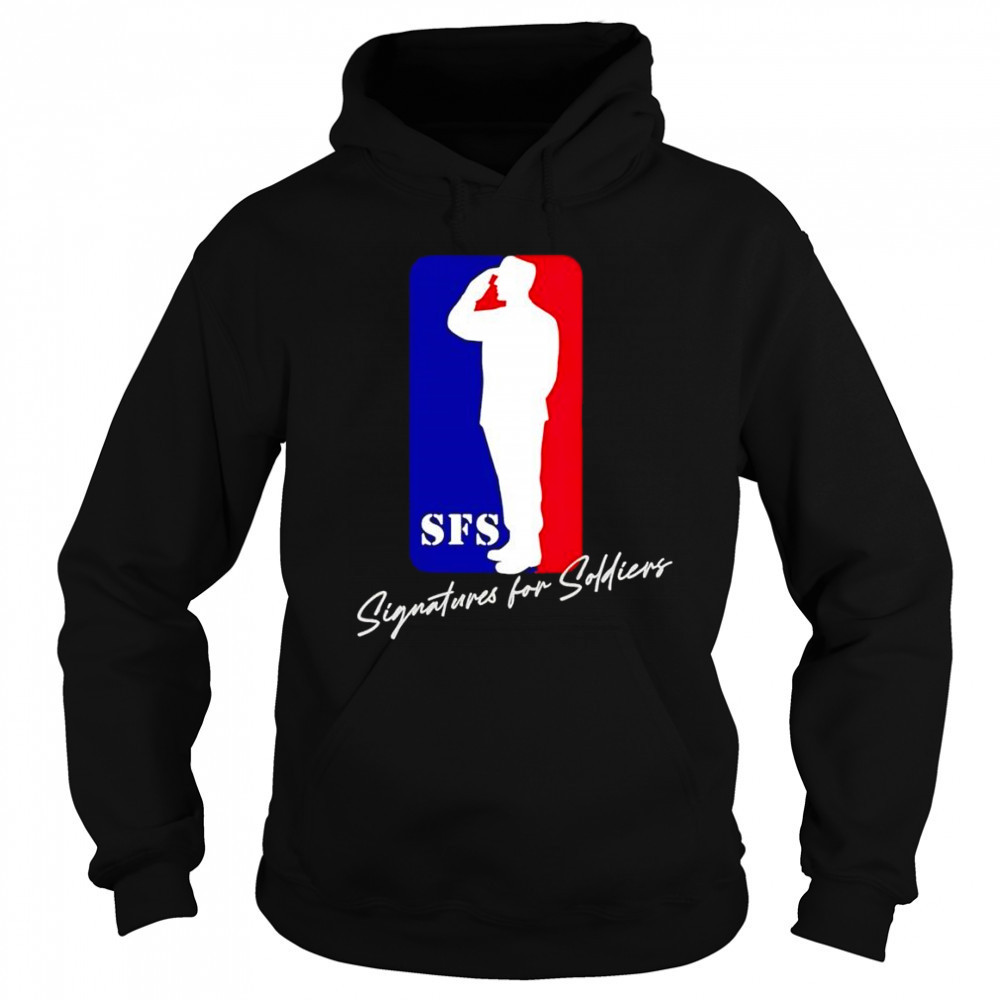 Signatures for Soldiers baseline logo shirt Sweatshirt