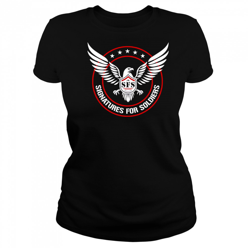 Signatures for Soldiers Eagle Seal shirt Women's T-shirt