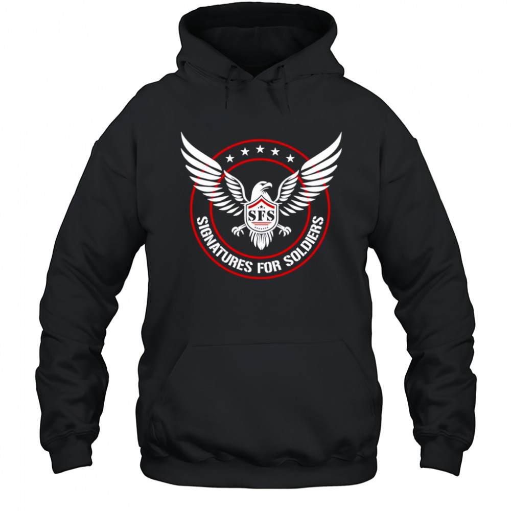 Signatures for Soldiers Eagle Seal shirt Hoodie