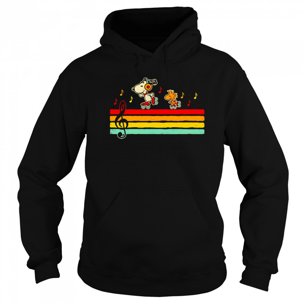 Snoopy and Woodstock retro beats shirt Sweatshirt