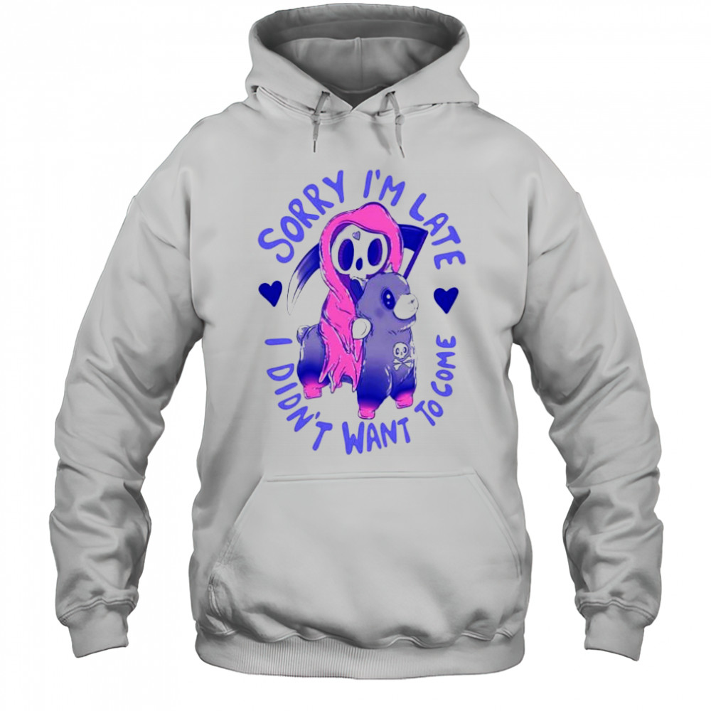 Sorry I’m late I was dragging my feet shirt Hoodie