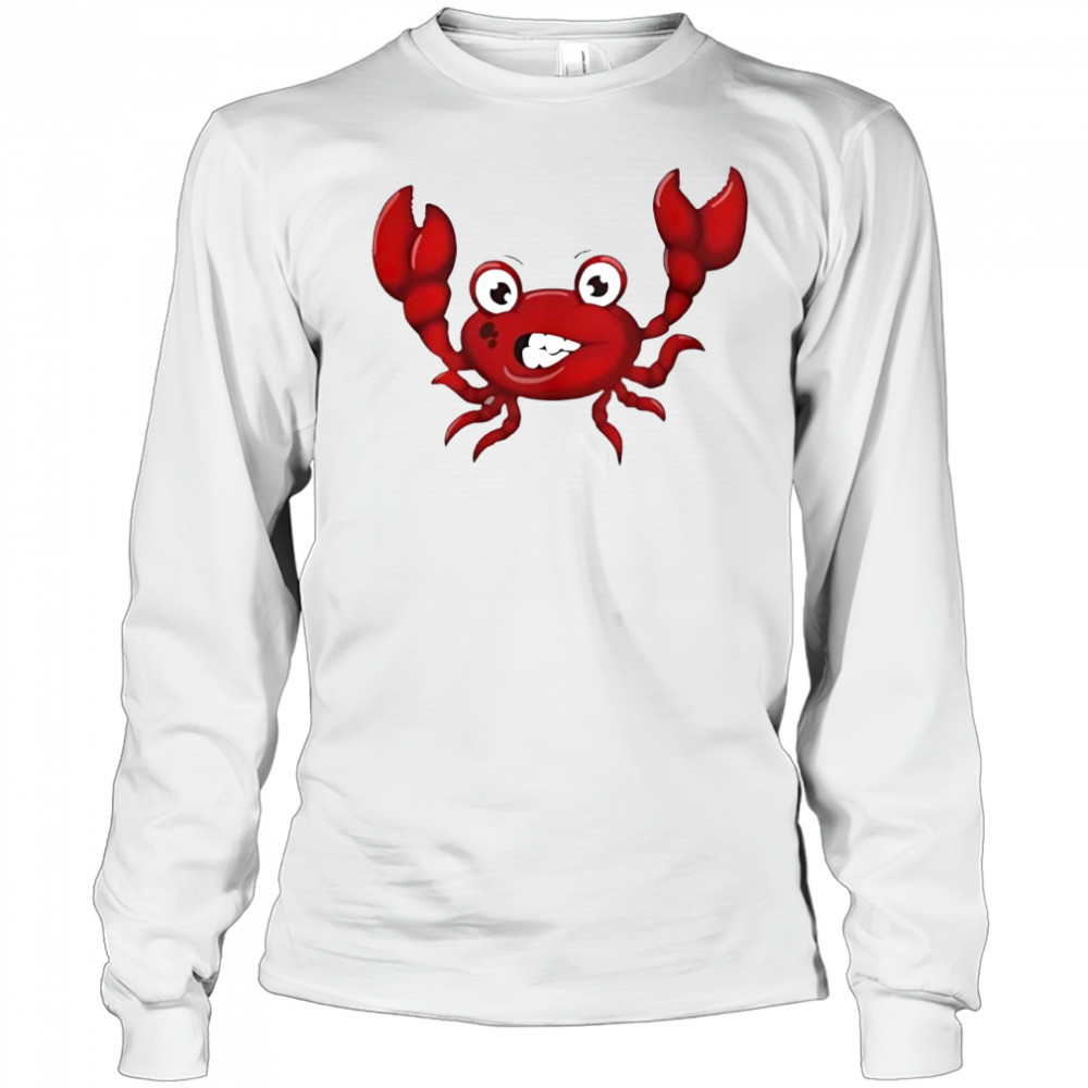 Superstore Jerry Crabby red shirt Long Sleeved