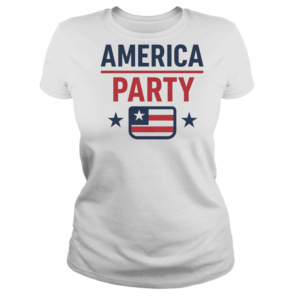 Support Elon Musk America Party T-Shirt Women's T-shirt