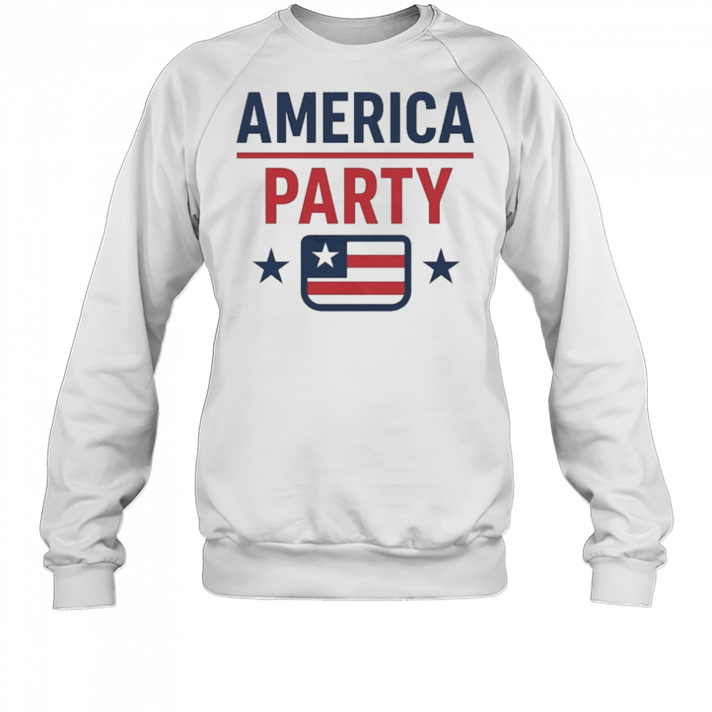 Support Elon Musk America Party T-Shirt Sweatshirt