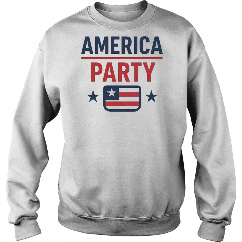 Support Elon Musk America Party T-Shirt Hoodie