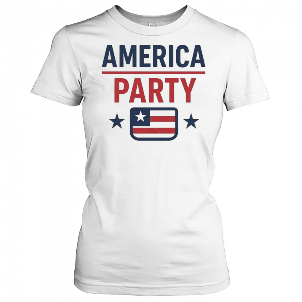 Support Elon Musk America Party T-Shirt Women's T-shirt