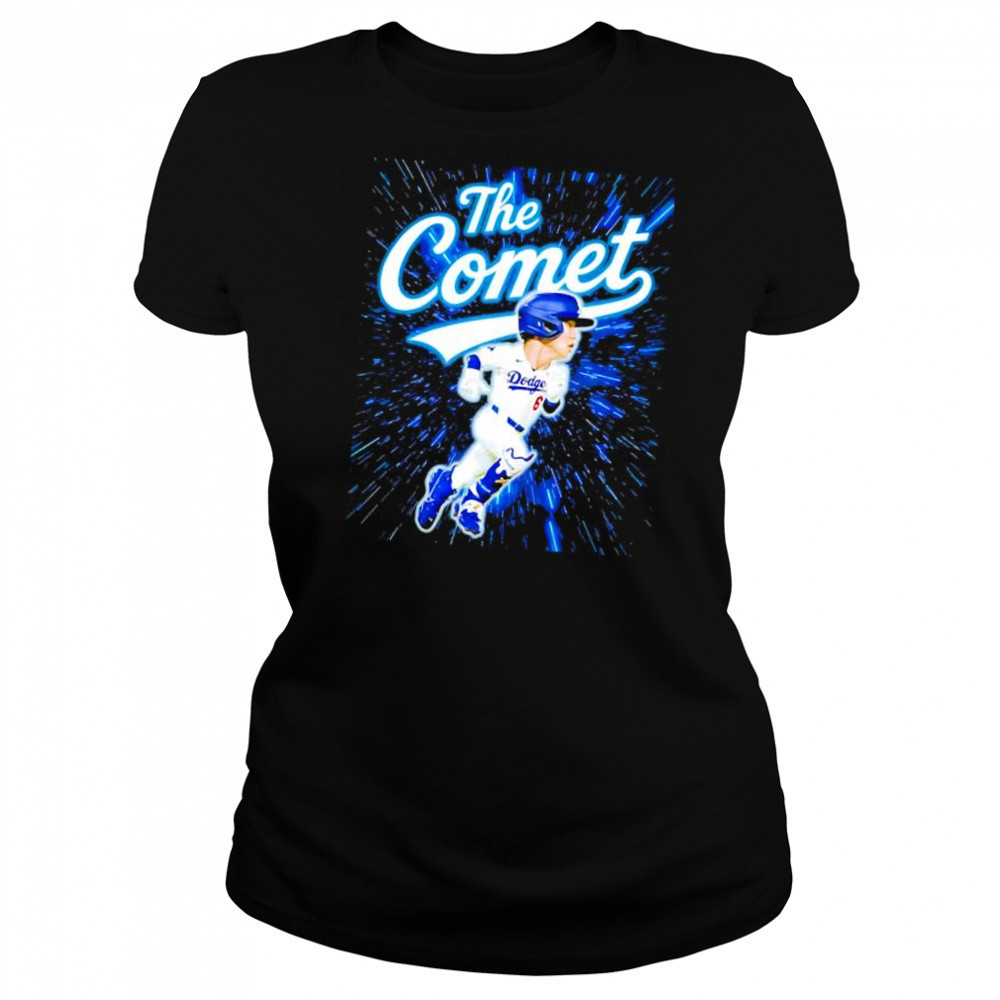 The Comet Kim Hye-seong Los Angeles Dodgers cartoon shirt Women's T-shirt