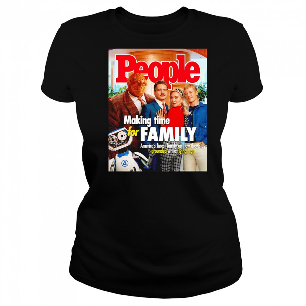 The Fantastic Four People making time for family shirt Women's T-shirt