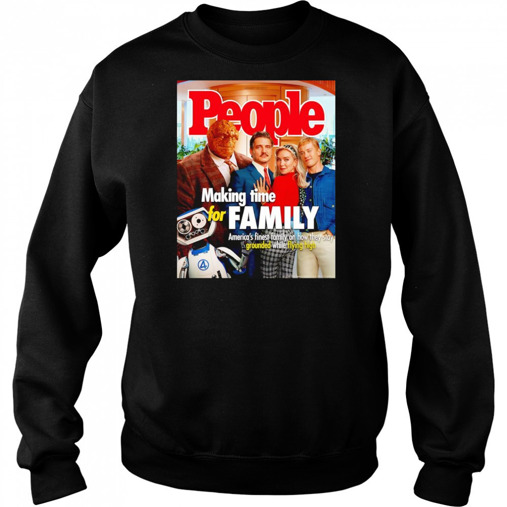 The Fantastic Four People making time for family shirt Hoodie