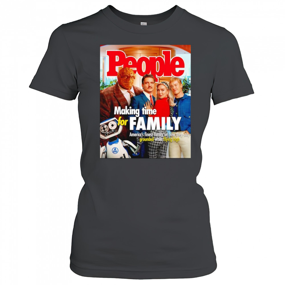 The Fantastic Four People making time for family shirt Women's T-shirt