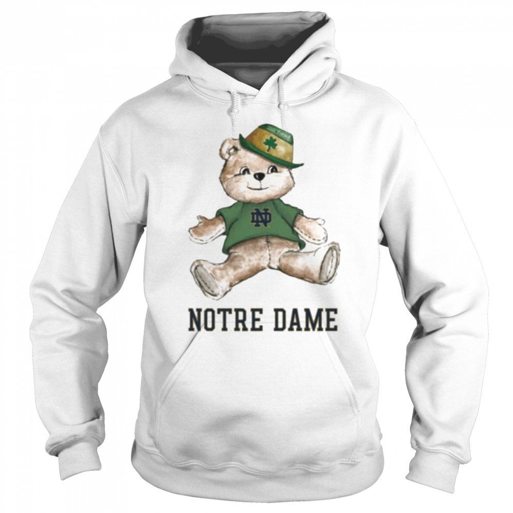 Tiny Turnip Teddy Bear Notre Dame Fighting Irish T shirt Sweatshirt
