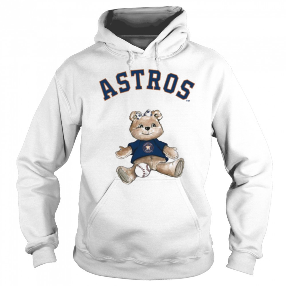 Tiny Turnip Teddy Bear X Houston Astros Baseball T shirt Sweatshirt